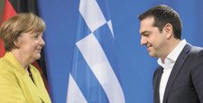 Merkel y Tsipras buscan limar asperezas con tono conciliatorio tras reunión en Berlín