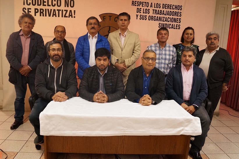 <p>Federación de Trabajadores del Cobre llama a renovar administración de Codelco ante posible continuidad de Pizarro</p>