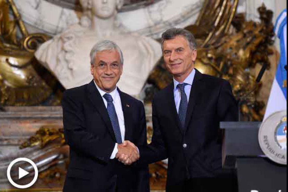 <p>Piñera a los empresarios argentinos: "Están en deuda con invertir en nuestro país"</p>