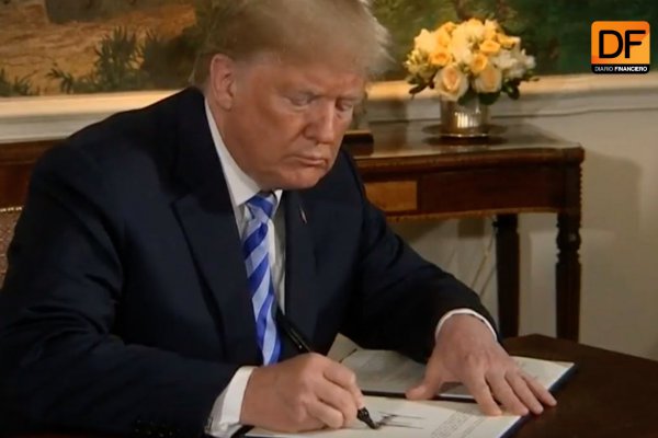 <p>Ahora en DF: Trump retira a EEUU del acuerdo nuclear con Irán</p>