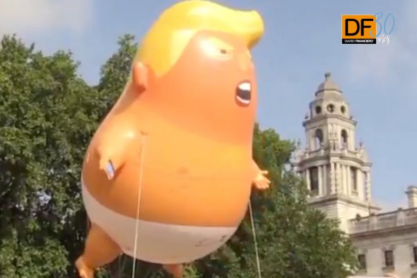 <p>Entérate en DF: Mira el "baby Trump"</p>