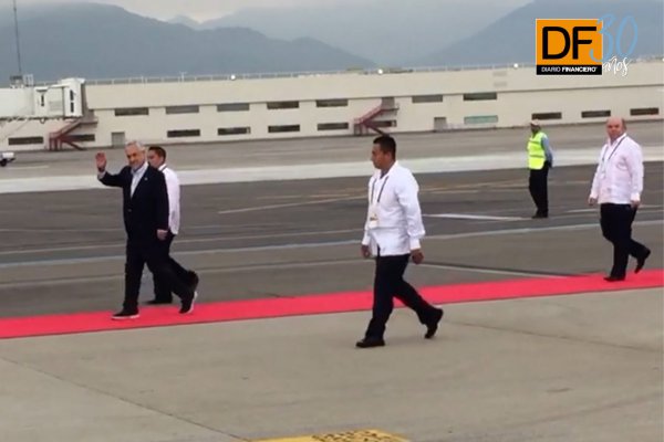 <p>Ahora en DF: Sebastián Piñera llega a México para la XIII Cumbre de la Alianza del Pacífico</p>