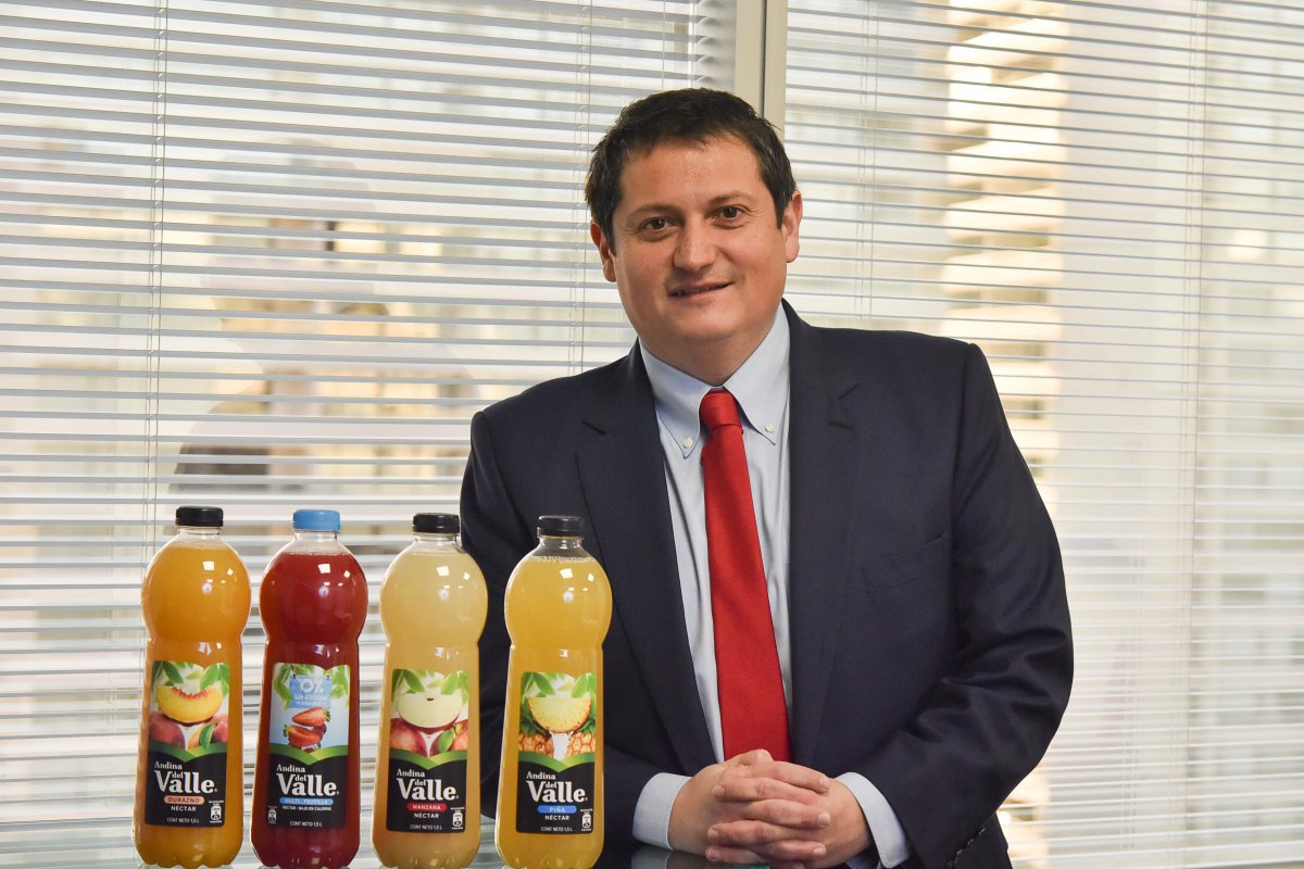 <p>Fernando Jaña, gerente general de Coca-Cola del Valle New Ventures.</p>