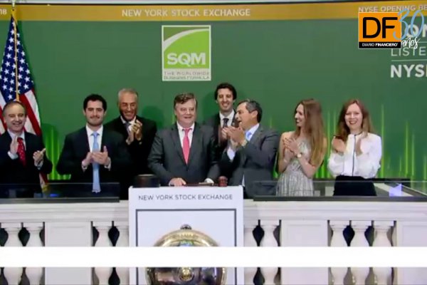 <p>Ahora en DF: SQM dio el inicio a las operaciones de la bolsa de Nueva York</p>