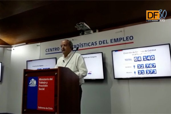 <p>Ahora en DF: Monckeberg hace un llamado a la búsqueda de empleo tras alza en la tasa de desocupación</p>