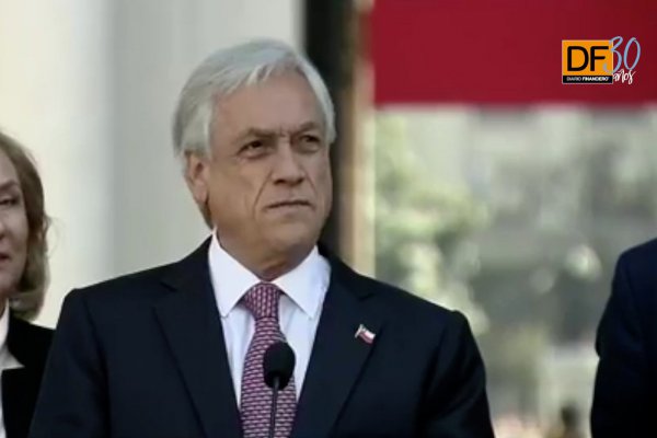 <p>Ahora en DF: Presidente Sebastián Piñera celebra el fallo de La Haya</p>