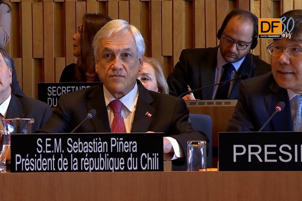 <p>Ahora en DF: Presidente Sebastián Piñera asiste a la UNESCO</p>