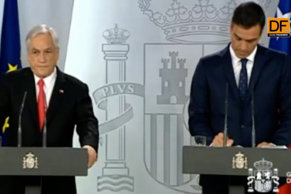 <p>Ahora en DF: Piñera se reúne con Pedro Sánchez y tratan tema de inversiones</p>