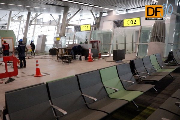 <p>Ahora en DF: Así va el nuevo Aeropuerto Arturo Merino Benítez que está a semanas de debutar</p>