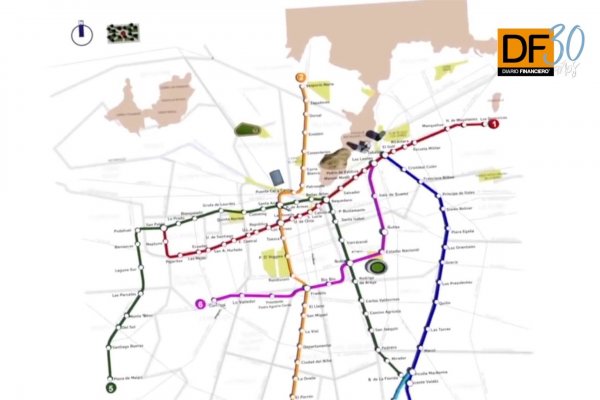 <p>Ahora en DF: Conoce la ruta de la nueva línea 3 del Metro</p>