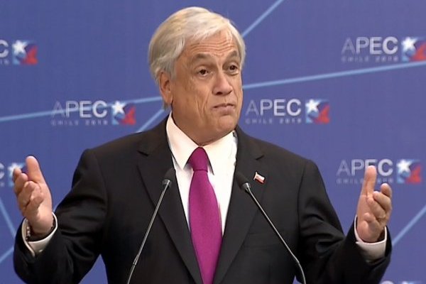 <p>Presidente Sebastián Piñera encabezó lanzamiento de la cumbre de la APEC 2019</p>