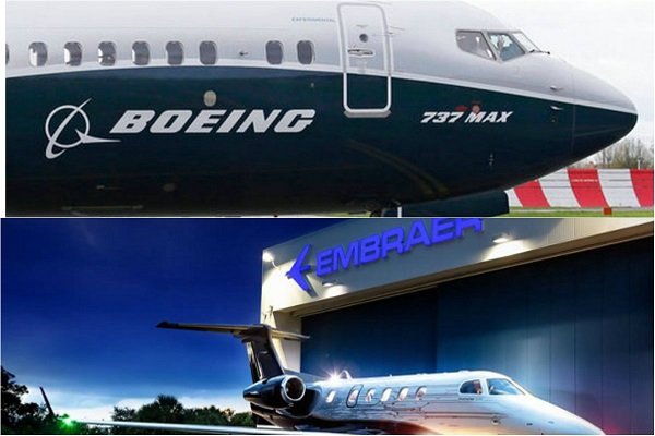 <p>Gobierno de Brasil da luz verde a alianza Embraer-Boeing</p>