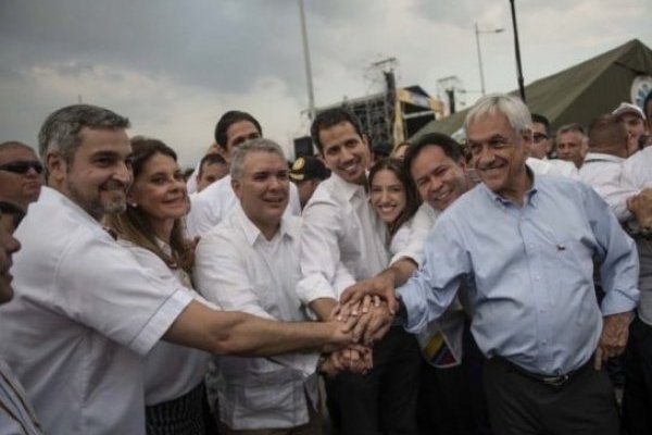 <p>Mira en 360º la jornada de ayuda humanitaria para Venezuela en Tienditas, Colombia</p>