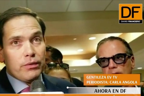 <p>Ahora en DF: Senador Marco Rubio responde a periodista que algunos allegados al régimen de Maduro no podrán beneficiarse de una Amnistía</p>