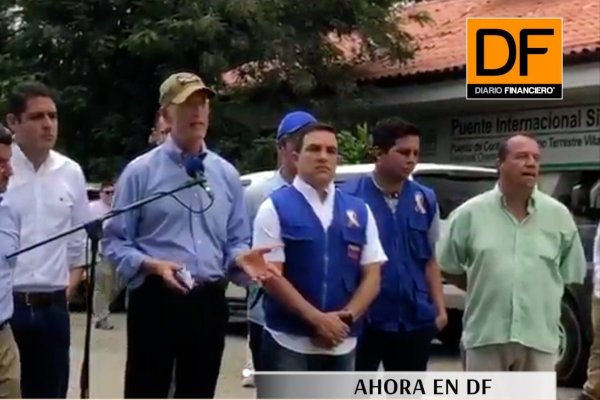 <p>Ahora en DF: Senador Rick Scott visita la frontera colombo-venezolana</p>