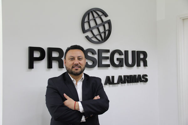 Roberto Rivera, director general de Prosegur Alarmas en Chile.