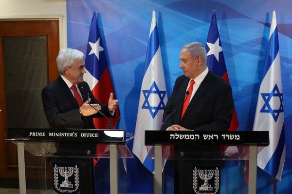 Piñera se reúne con Netanyahu y firma acuerdos en ciberseguridad y gestión de aguas