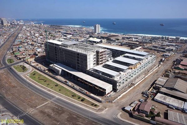 El Hospital de Antofagasta construido y operado por Sacyr. / Foto: Sacyr