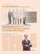 <p>Ranking de los abogados sub 45 más influyentes destaca a 70 profesionales del país</p>