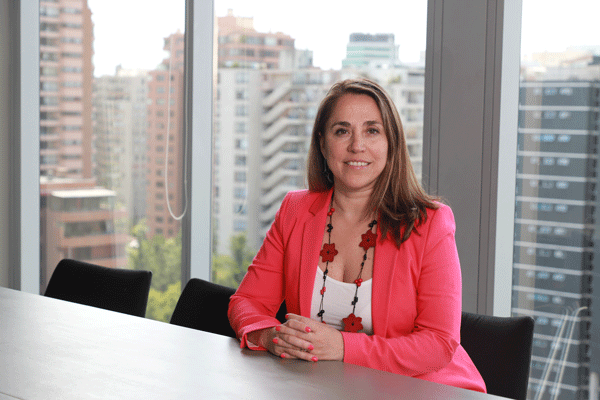Pilar Parada, gerente general de Fraunhofer Chile Research. Foto: Rodolfo Jara