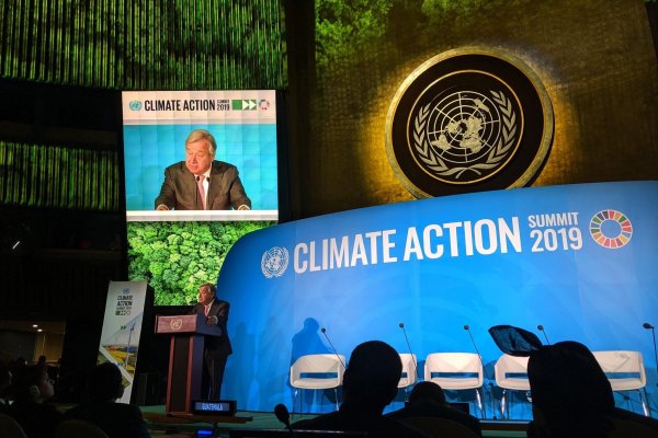 La ONU abre Cumbre del Clima con llamado de urgencia: "Nos estamos quedando sin tiempo"