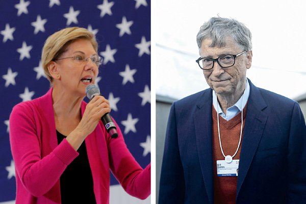 Warren ha dicho que EEUU es el país con mayor desigualdad de riqueza entre los desarrollados. El fundador de Microsoft, Bill Gates, emplazó a la candidata a explicar detalladamente el plan.