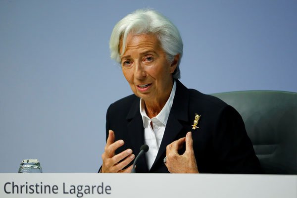 Christine Lagarde presidió su segunda reunión de política monetaria desde que reemplazó a Mario Draghi en noviembre. Foto: Reuters