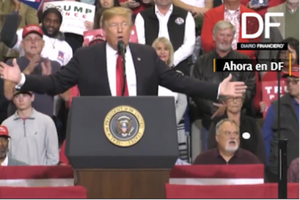 <p>Ahora en DF: Trump arrasa en cinco estados norteamericanos durante las primarias 2020</p>