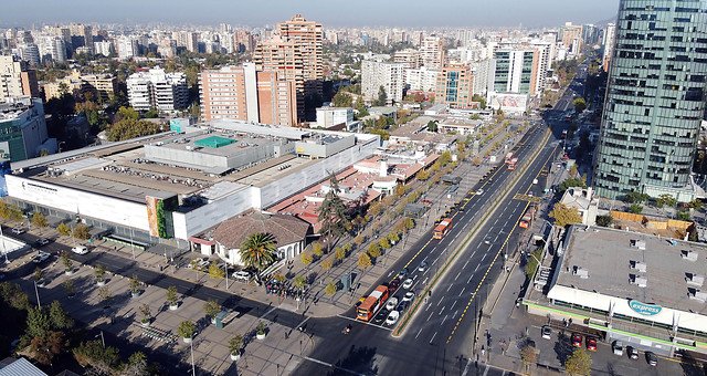 <p>Vista aérea del Apumanque. Agencia Uno</p>