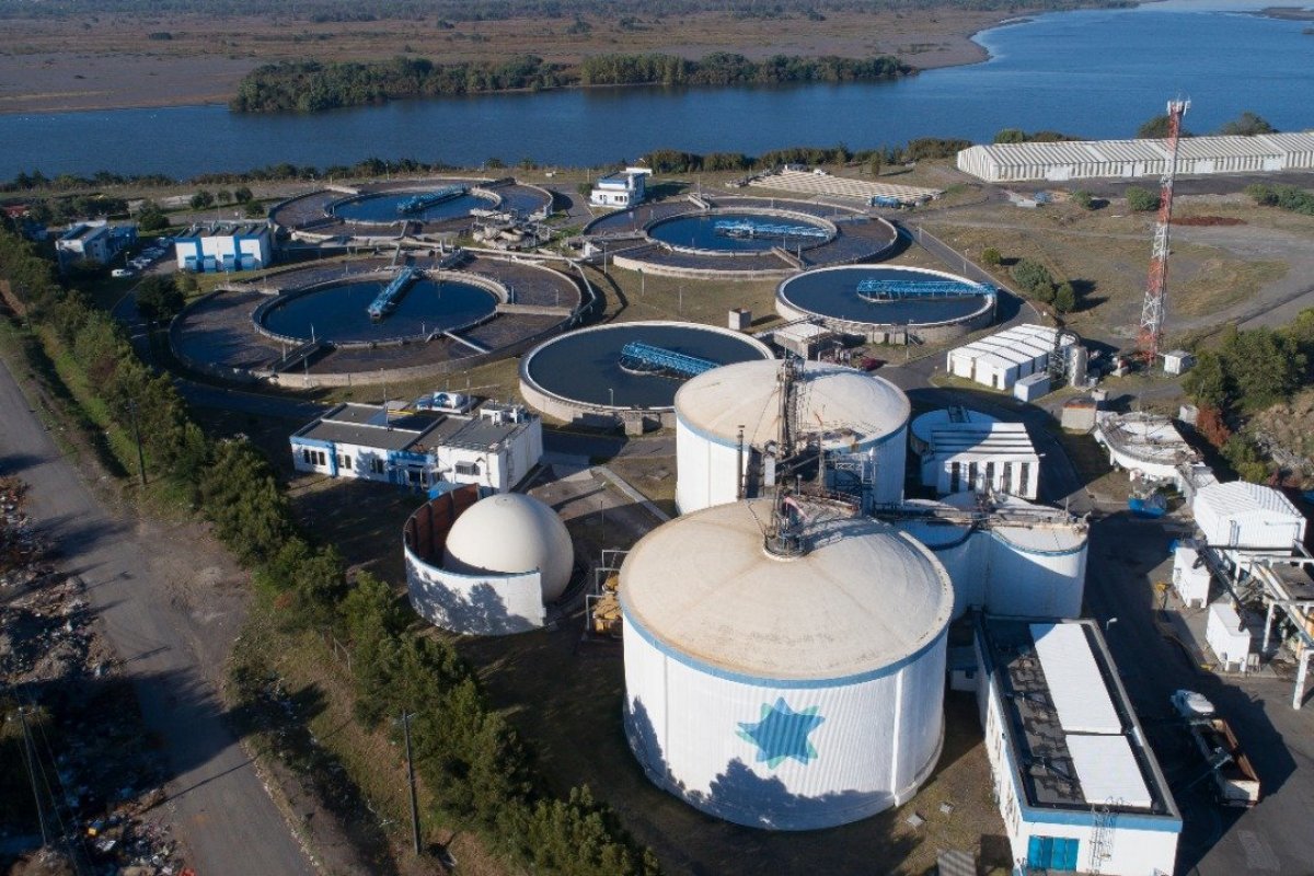 <p>Planta de Essbio, en la región del Biobío.</p>