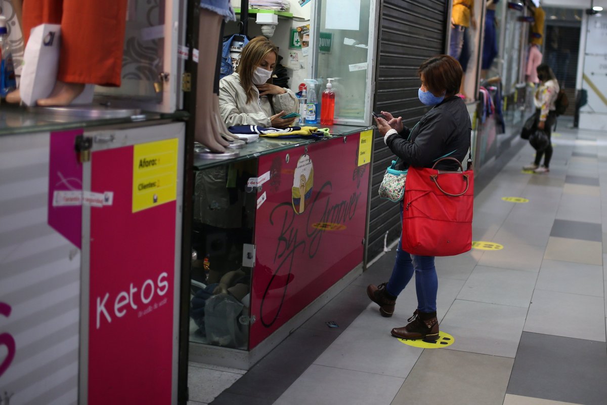 <p>Centro comercial en Colombia, Reuters</p>