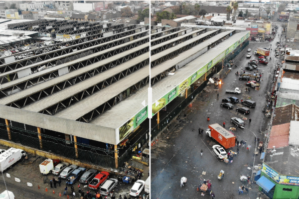 En imágenes: el antes y después del endurecimiento de restricciones en comunas con cuarentena