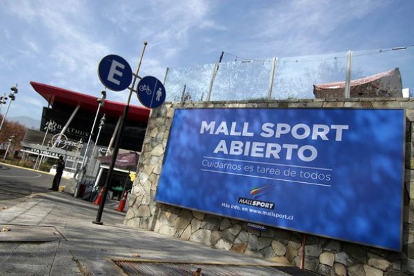 Con sólo seis de sus 90 locales, se inició la reanudación de operaciones en el Mall Sport. Foto: Agencia Uno