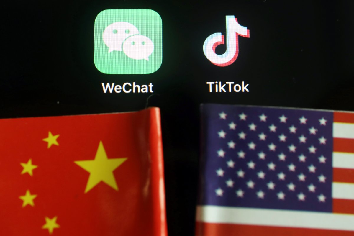 <p>Trump prohíbe cualquier negocio con TikTok o Wechat a partir de 45 días</p>