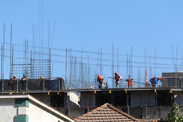 Los trabajos de construcción en Ñuñoa sólo se podrán realizar entre las 8:30 y las 14:00 horas. Foto: José Montenegro