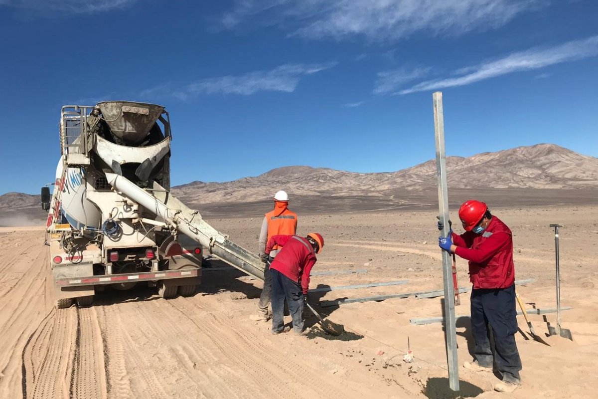 <p>Domeyko es el cuarto proyecto solar en construcción desde agosto de 2019. Foto: Archivo</p>