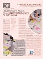 <p>Aceleradoras, incubadoras y centros de emprendimiento universitarios</p>