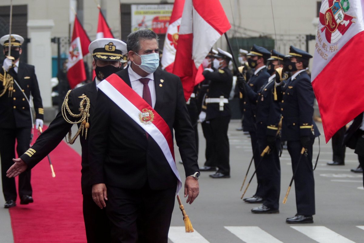 <p>Merino es el tercer Presidente de Perú en menos de cuatro años. Foto: Reuters</p>