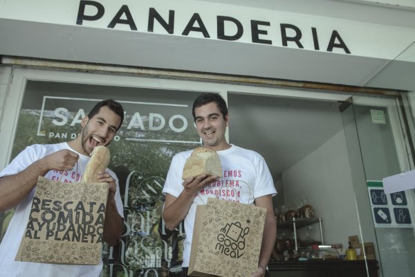 <p>Dos de los socios de GoodMeal, Maximiliano Otondo y Gabriel Lara. Foto: Verónica Ortiz</p>