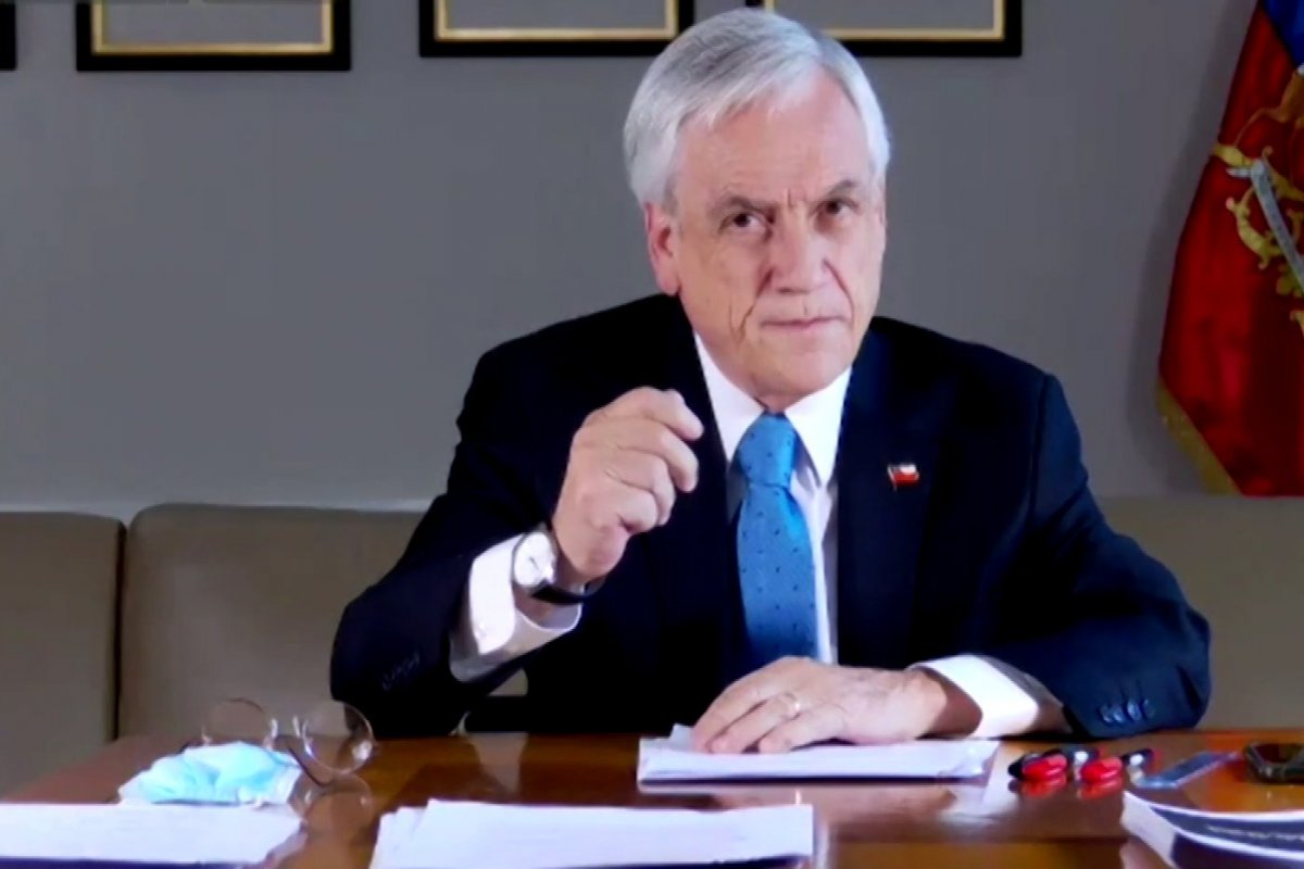 <p>El optimismo de Piñera ante los empresarios: "Hoy estamos viendo una luz al final del túnel, lo mejor está por venir"</p>