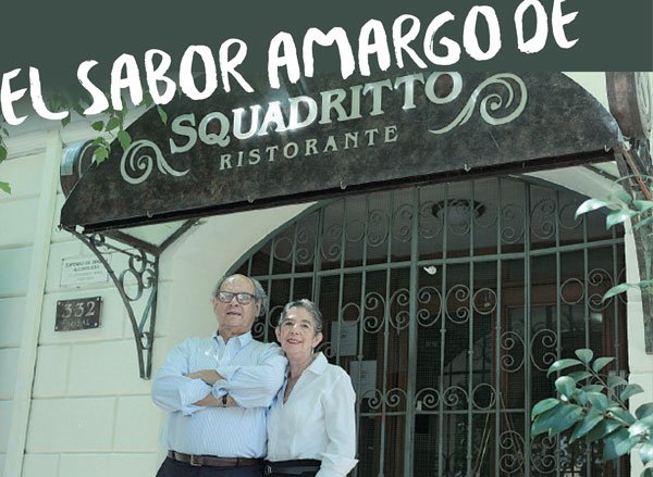 <p>Familia Squadritto detalla el cierre de su emblemático ristorante</p>