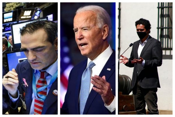 <p>Primer Click 25 de enero: Biden presiona por más estímulo +Temor al fin de la burbuja +En punto muerto</p>