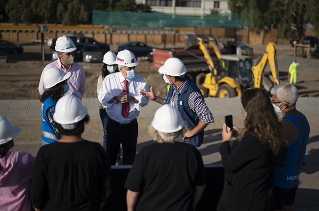 <p>Comienzan las obras de construcción del nuevo parque Mapocho Río</p>