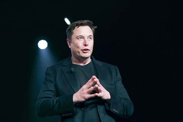 Elon Musk controlador de Tesla. Foto: Bloomberg