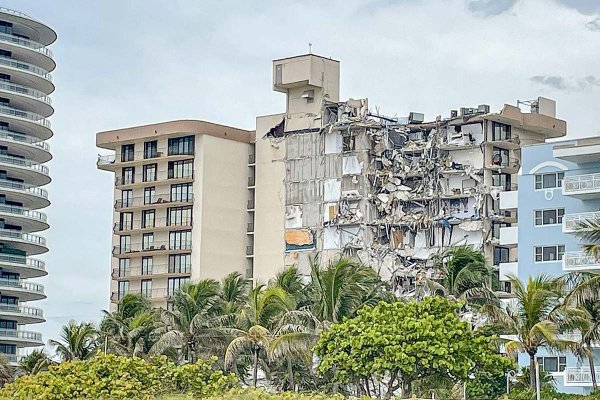 Así se ofrecía para la venta el edificio que se derrumbó en Miami