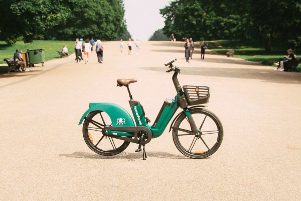 <p>El piloto de las bicicletas sostenible se lanzó hace poco más de un año en Londres. Foto: HumanForest</p>