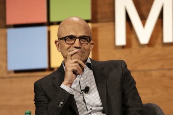 Satya Nadella, director ejecutivo de Microsoft Corp
