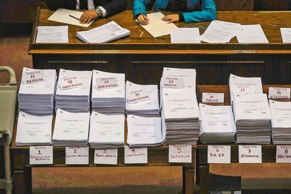 <p>La semana pasada el Gobierno ingresó al Congreso el proyecto de ley de Presupuestos 2022. Foto: Agencia Uno </p>