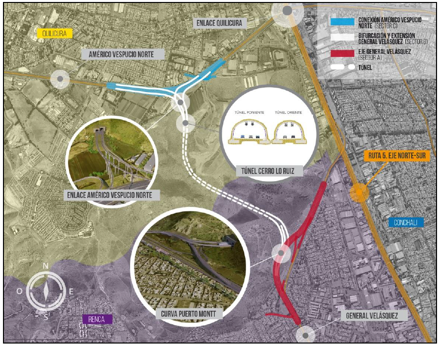 <p>MOP y Abertis logran acuerdo para desarrollar túnel en Quilicura: obras se iniciarán en el primer semestre 2022</p>