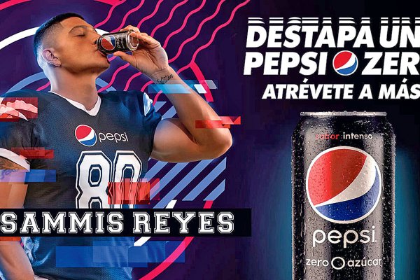 La apuesta de Pepsi por Sammis Reyes